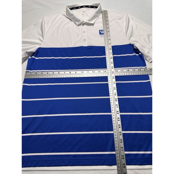 Kentucky Wildcats Nike UK On Field Coaches Polo Golf Shirt Size Large CJ1199 100 - Picture 6 of 9